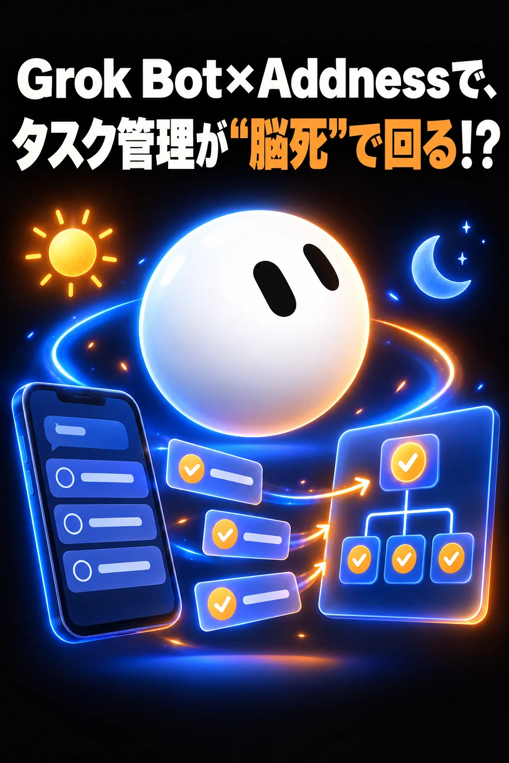 Grok Bot×Addnessで、タスク管理が"脳死"で回る！？